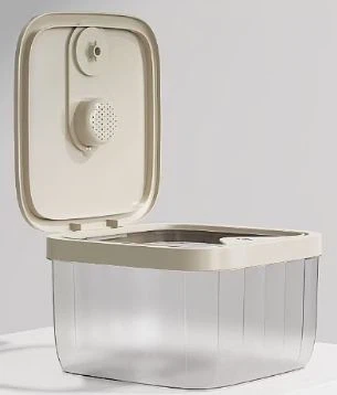 حاوية تخزين الدقيق البلاستيكي